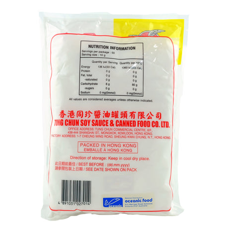 Tung Chun Potato Starch 500g Back
