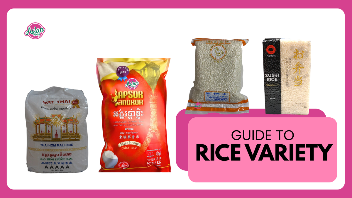 All Rice Product Rice Varieties Guide: Jasmine, Sushi, Glutinous and More – Asian Pantry