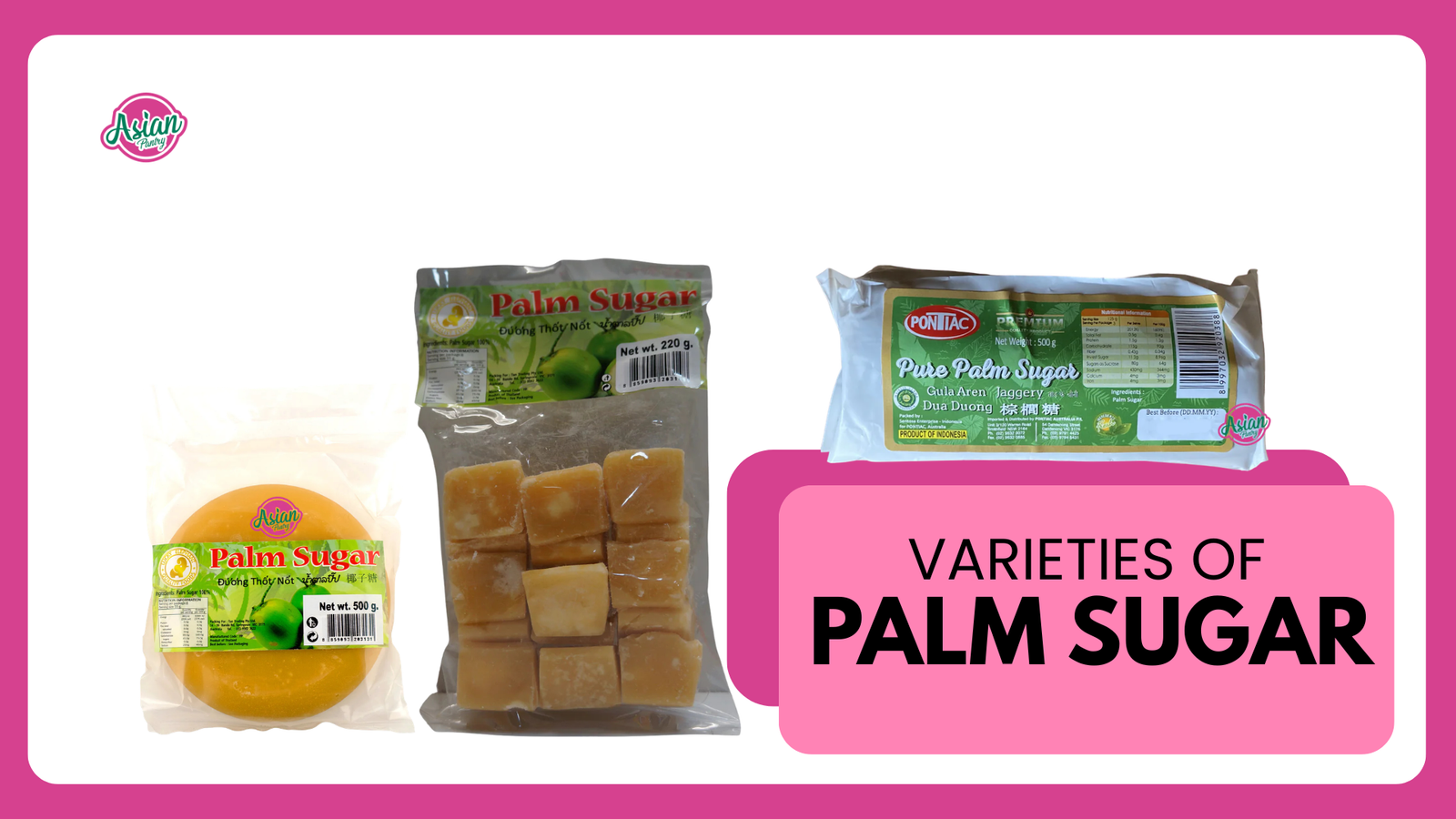 What Is Palm Sugar? Gula Melaka, Coconut Sugar and How to Use It
