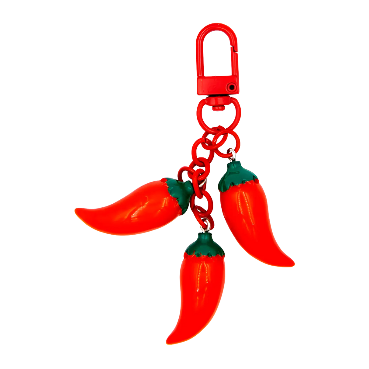 Asian Pantry Spicy Red Chilli Pepper Keychain