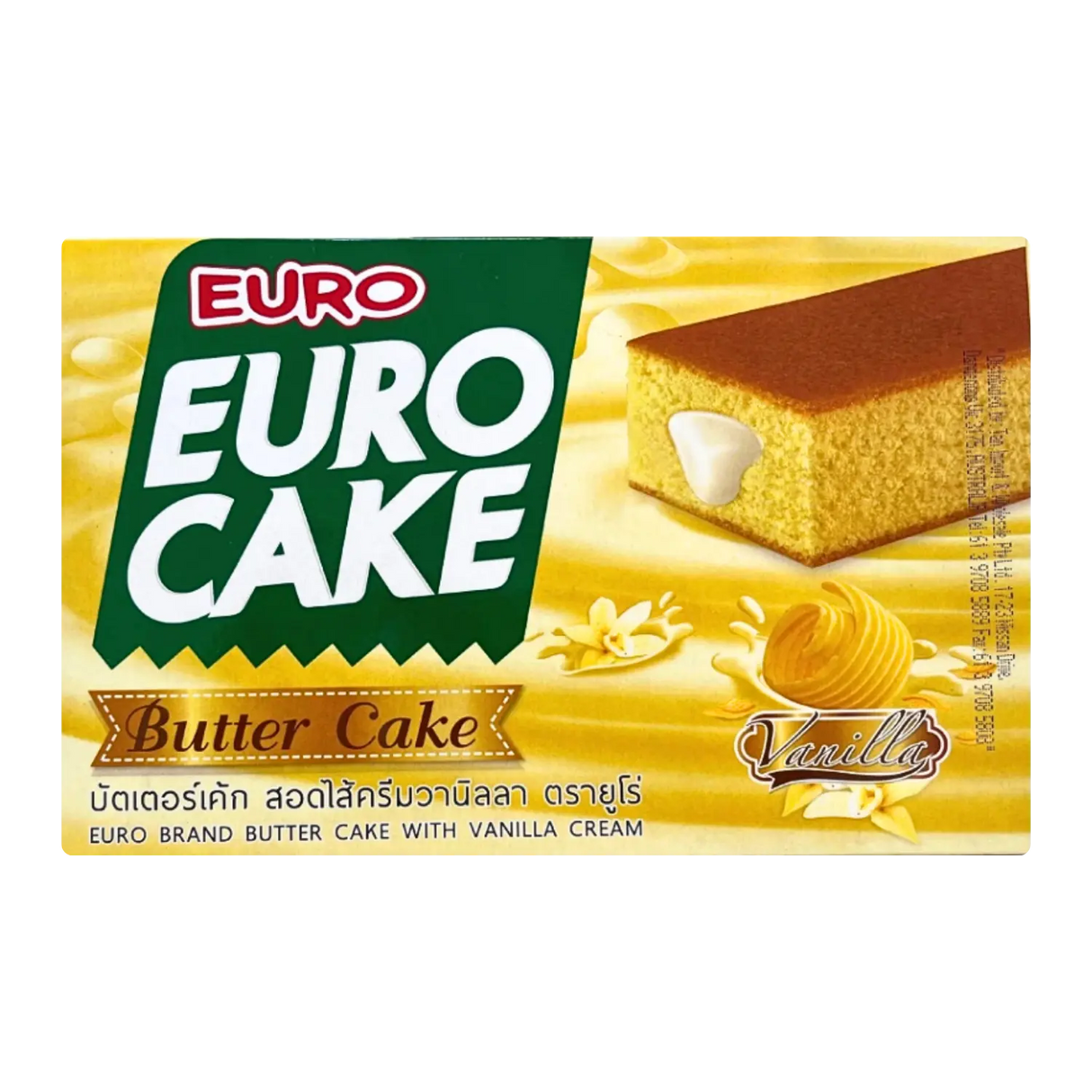 欧式香草奶油黄油蛋糕 204g