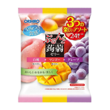 Orihiro Purunto Konjac Jelly Peach Mango Grape 480g