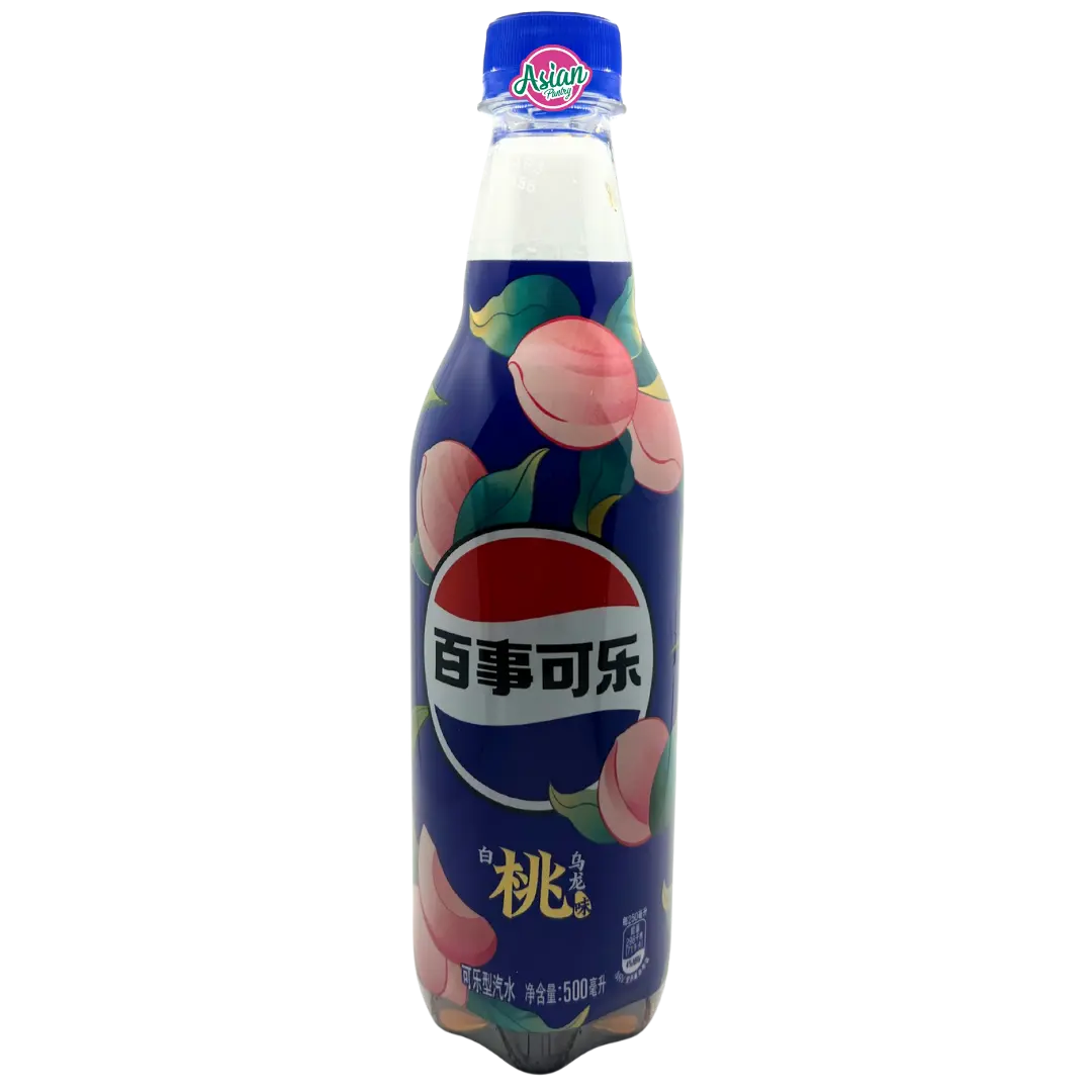 Pepsi Cola White Peach Oolong Flavour 500ml