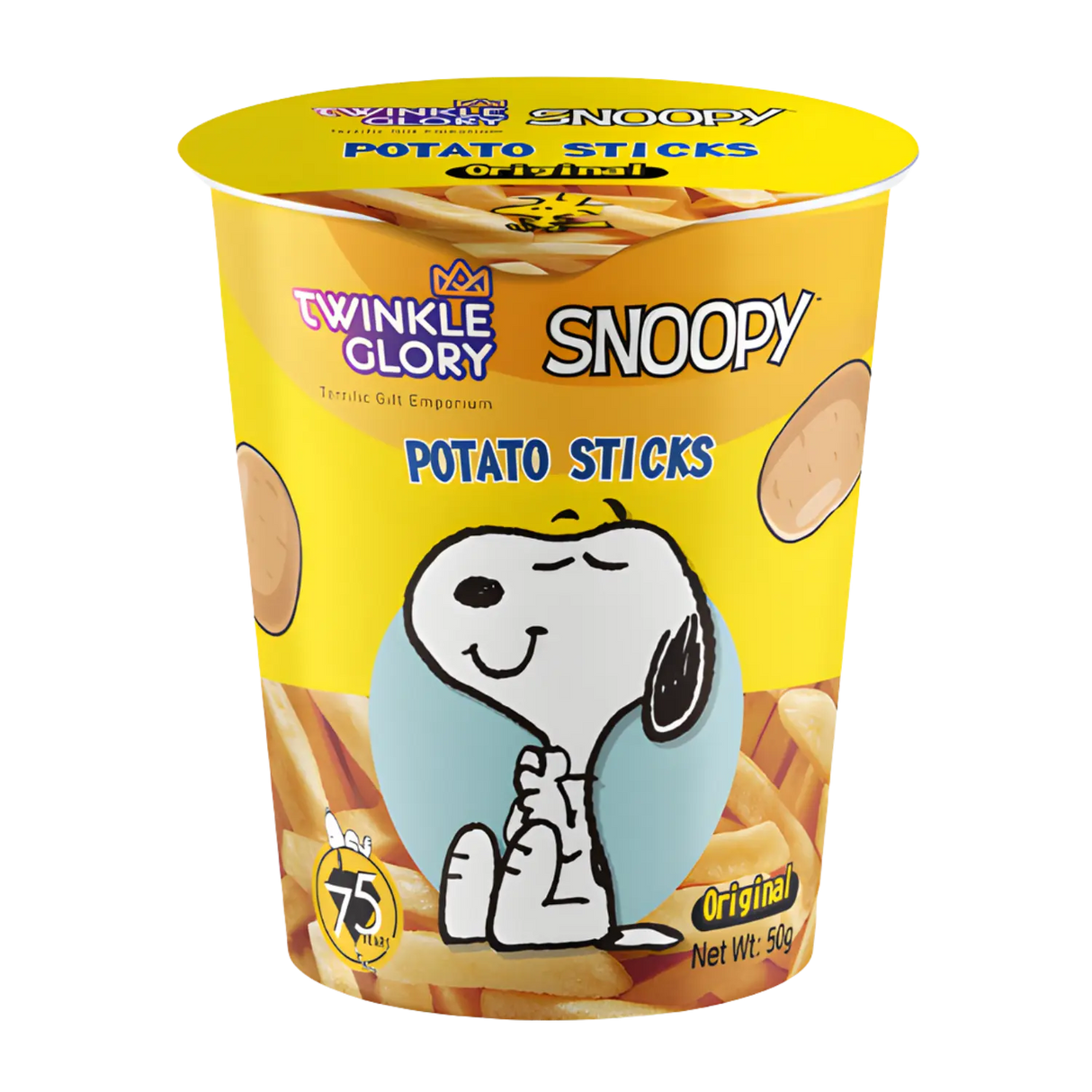 Twinkle Glory Snoopy Potato Snacks Original Flavour 50g