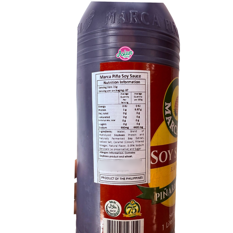 Marca Pina Soy Sauce 1000ml