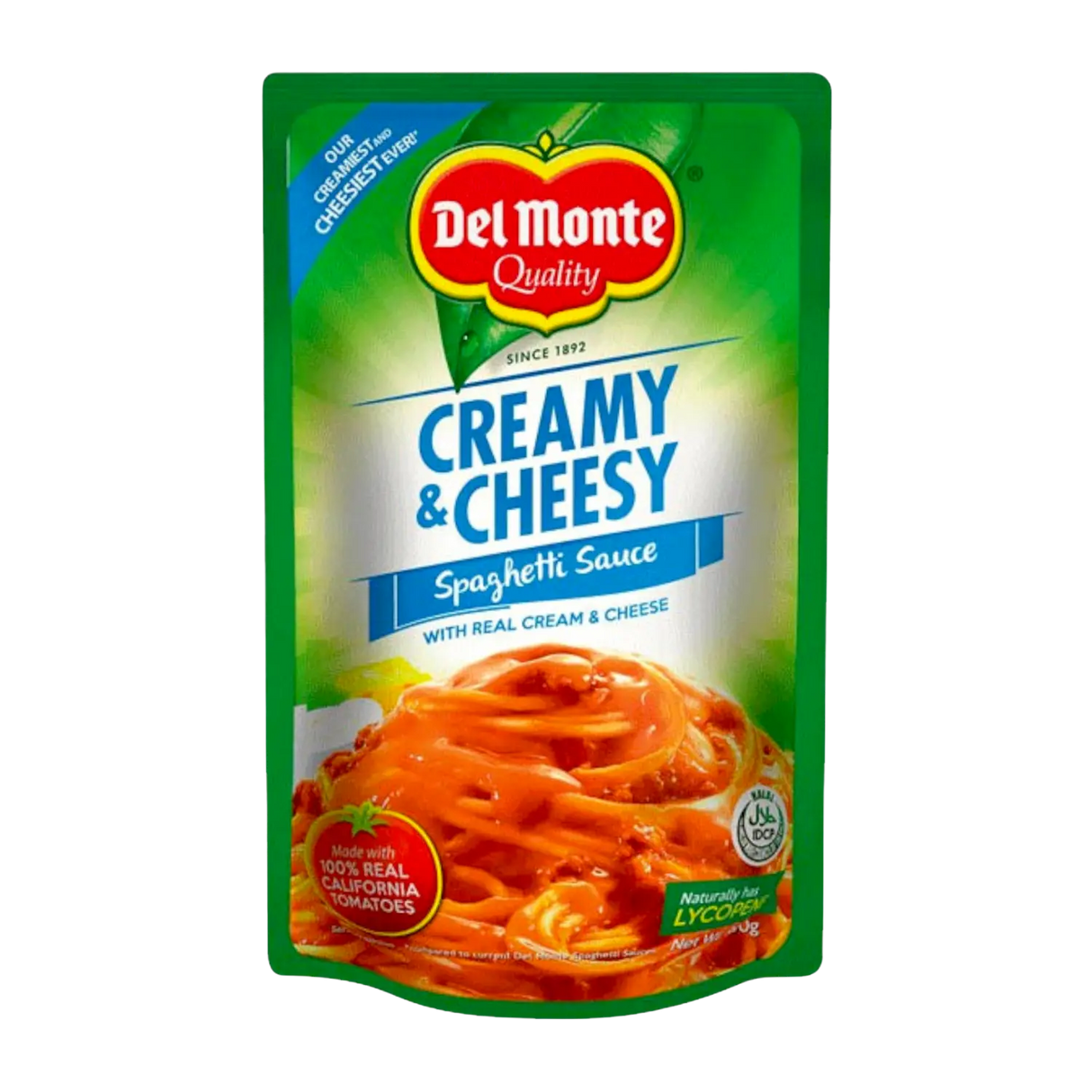 Delmonte Spaghetti Sauce Creamy & Cheesy 900g