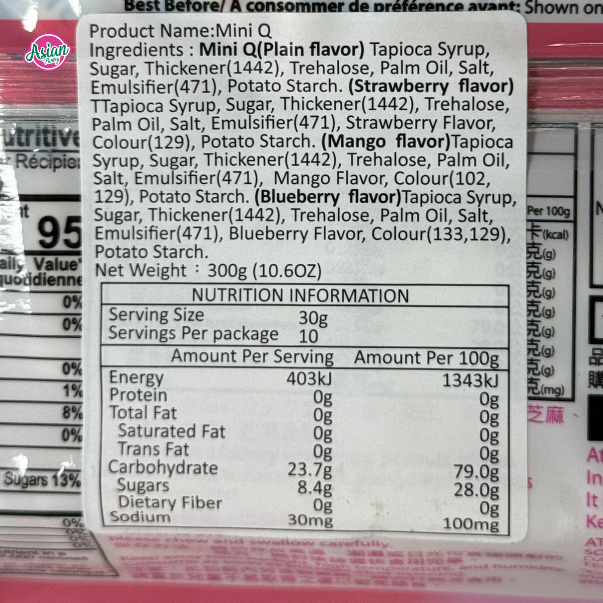 Mini Mochi Aneka Kerabat Diraja 300g