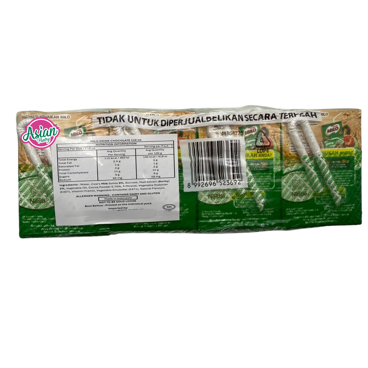 Nestle Milo Activ-Go Tetra (4 pack) 440ml
