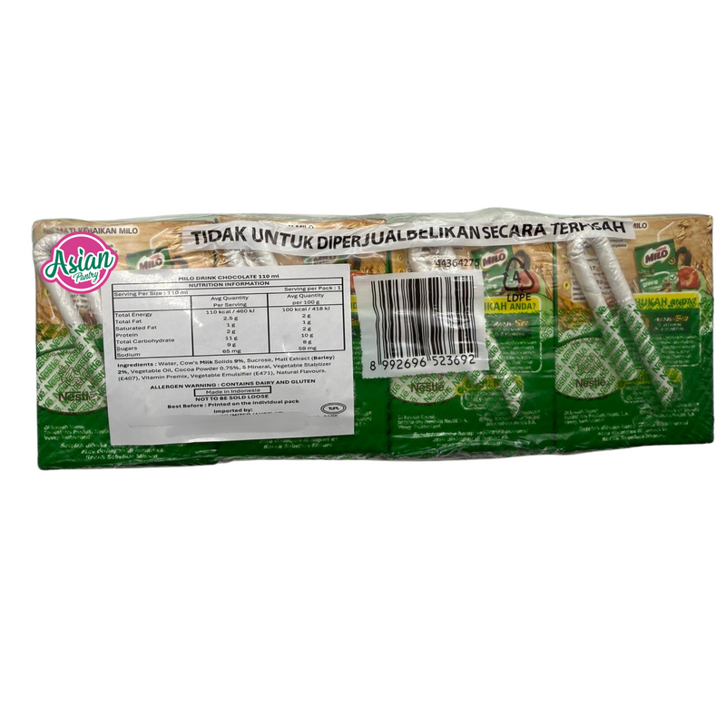 Nestle Milo Activ-Go Tetra (4 pack) 440ml