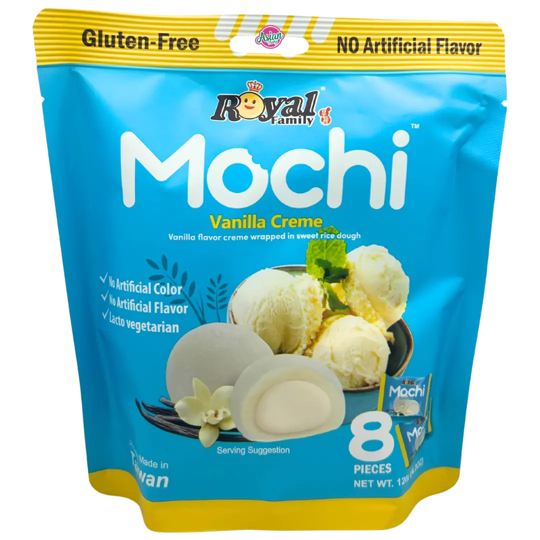 Royal Family Gluten Free Mochi Vanilla Creme 120g