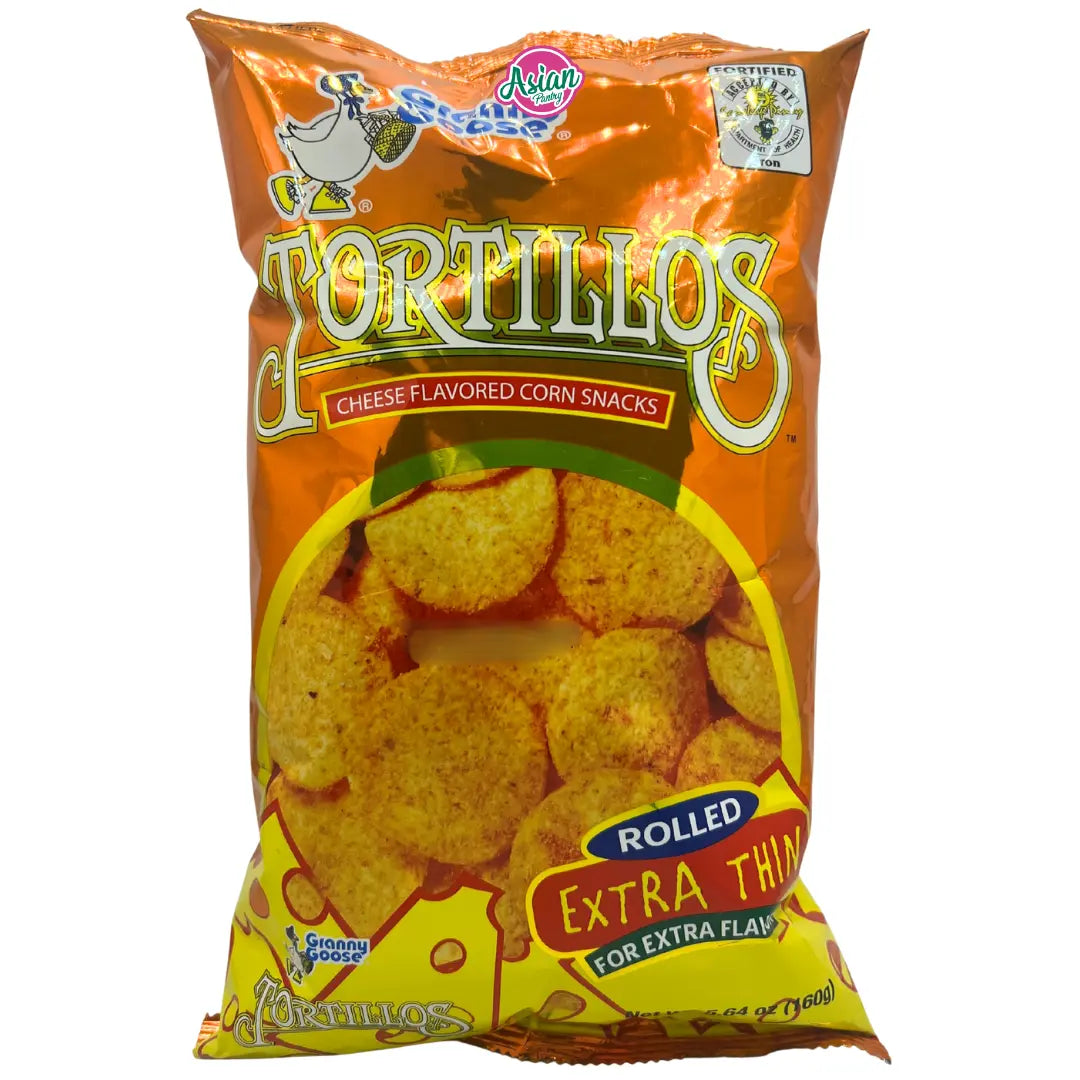 Granny Goose Tortillos Cheese Flavoured Snack 160g