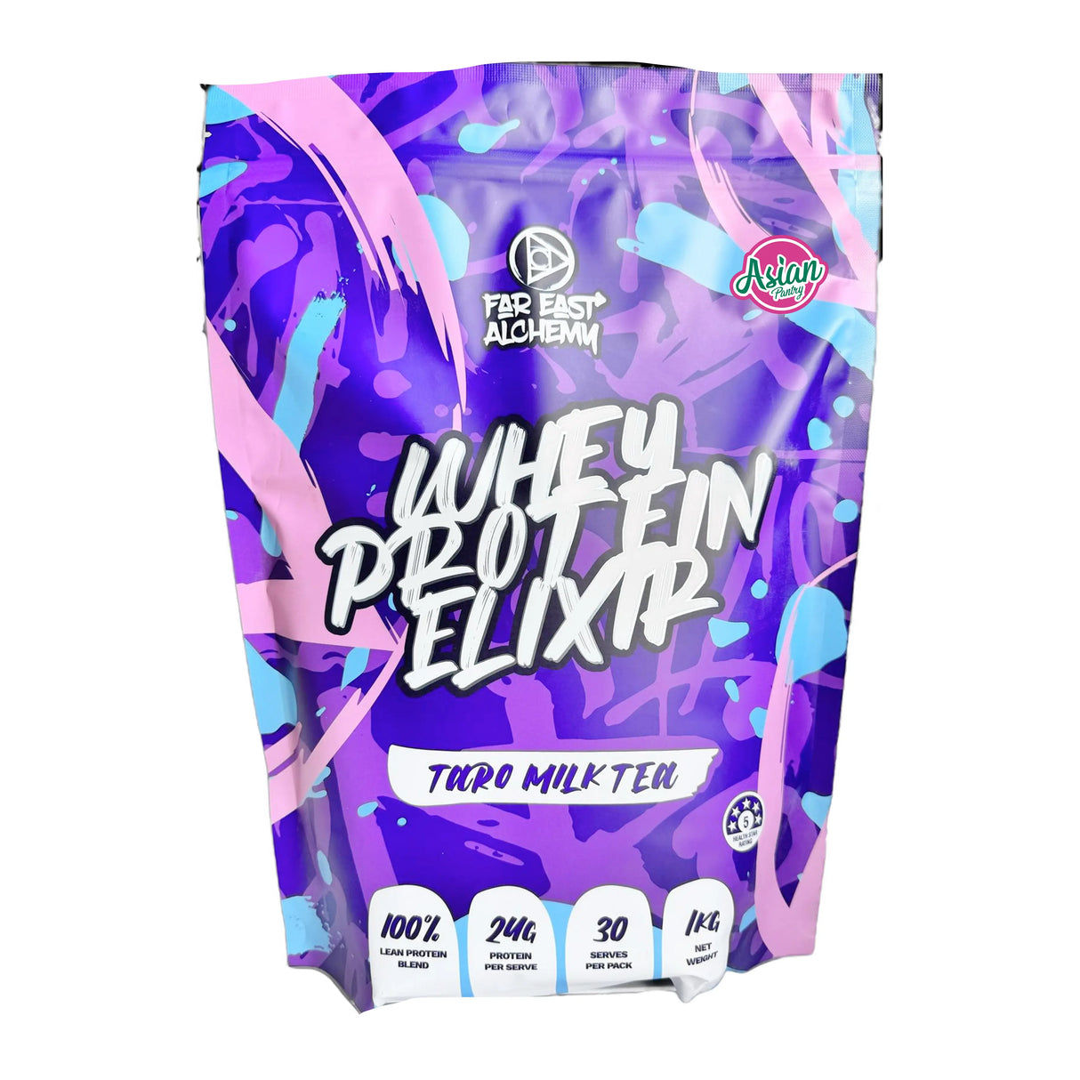 Far East Alchemy Whey Protein Elixir Taro Milk Tea 1kg