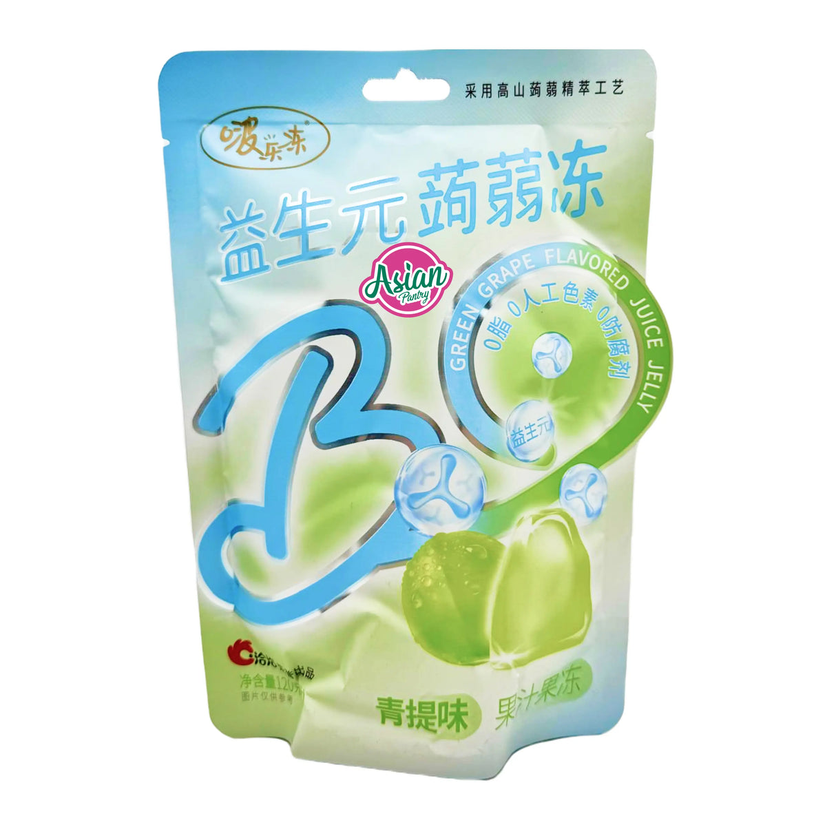 Chacha Konjac Jelly Green Grape Flavour 120g