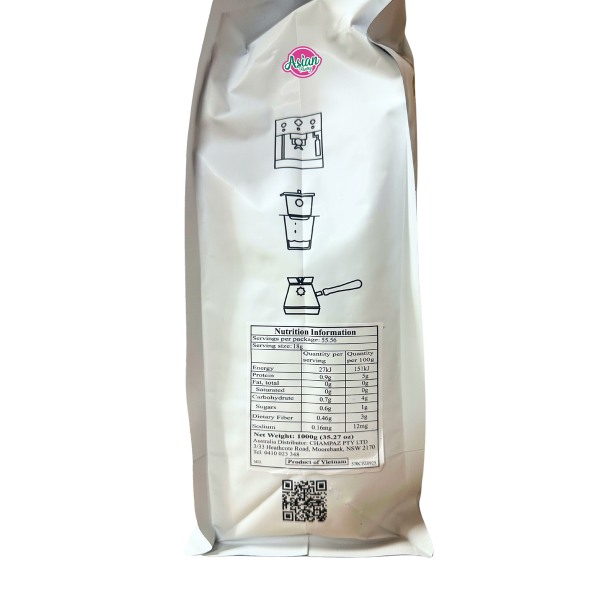 Trung Nguyen Legend Success 1 Whole Bean Coffee (Arabica & Robusta) 1kg