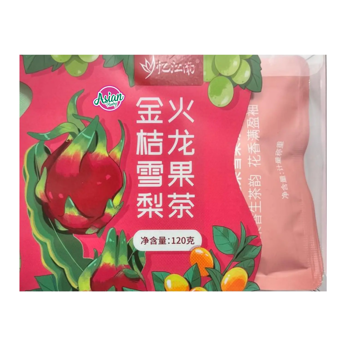Yi Jiang Nan Kumquat Snow Pear Dragon Fruit Tea 120g
