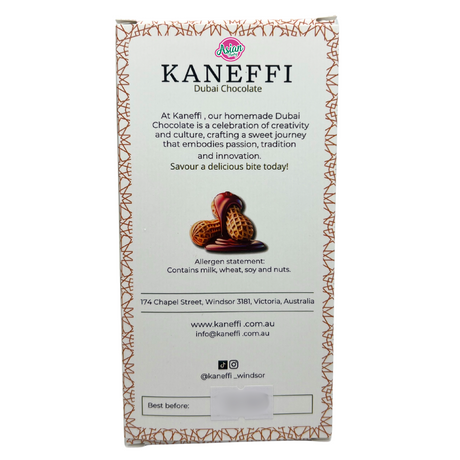 Kaneffi Peanut Butter & Jelly Dubai Chocolate  180g