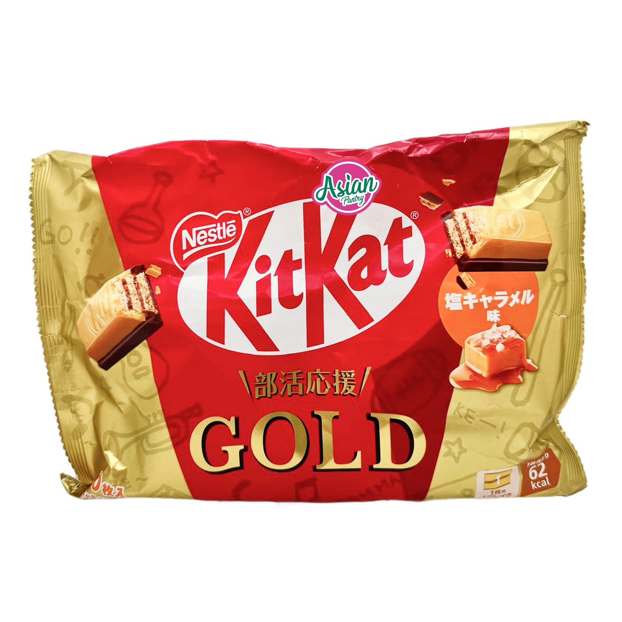 Nestle Kit Kat Wafer Chocolate Gold (Salted Caramel) 116g