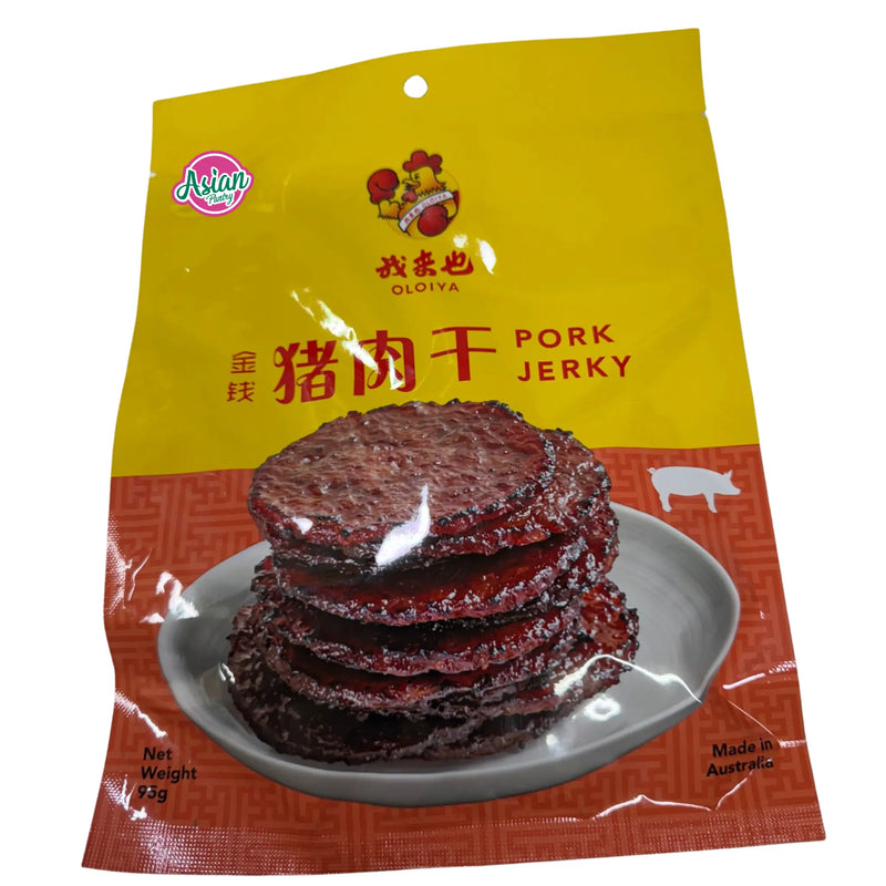 Oloiya Golden Coin Pork Jerky 190g