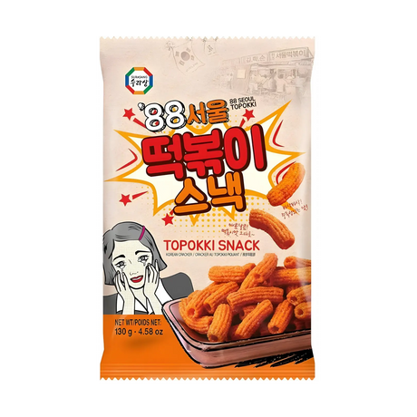Surasang 88 Seoul Tteokbokki Snack Original 130g