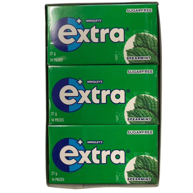 Wrigley's Extra Sugarfree Spearmint 14pcs 27g