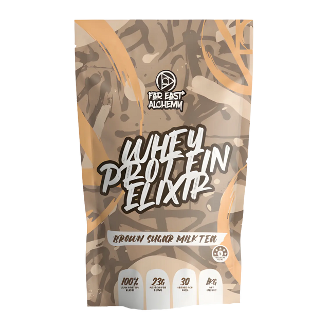 Far East Alchemy Whey Protein Elixir Brown Sugar Milk Tea 1kg