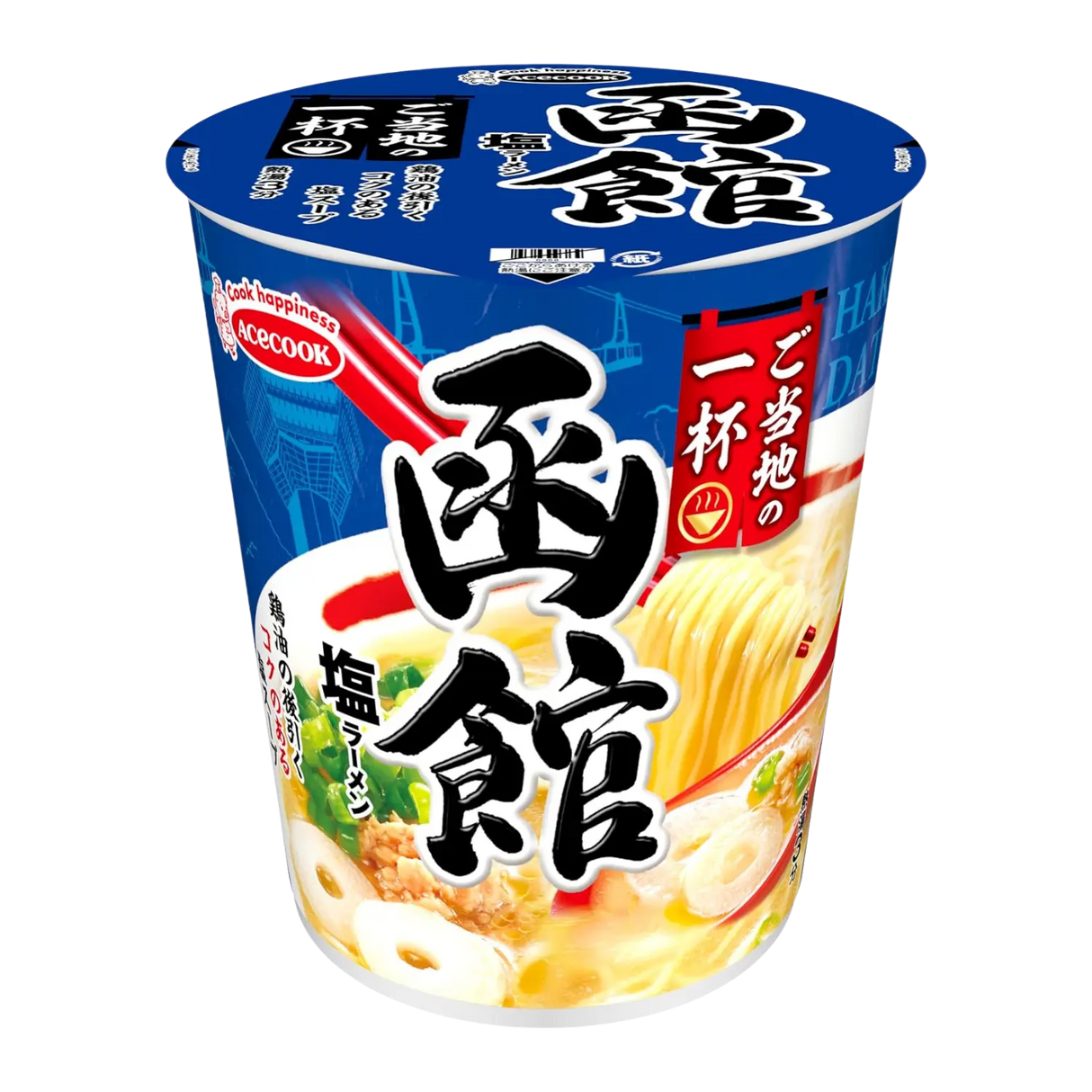 Acecook Local Hakodate Salt Ramen Cup 60g (BBD: 28/01/2026)