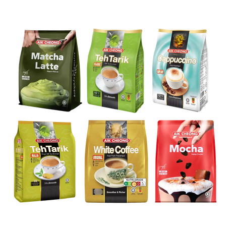 Aik Cheong Coffee & Tea Variety Bundle