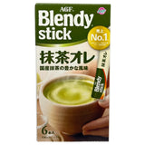 AGF Blendy Stick Matcha Au Lait 6pcs 58.2g