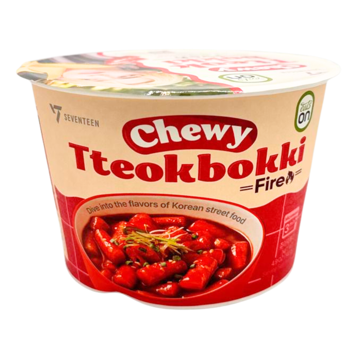 HY SEVENTEEN Chewy Tteokbokki Sweet & Spicy (Random Member) 140g - Image 5