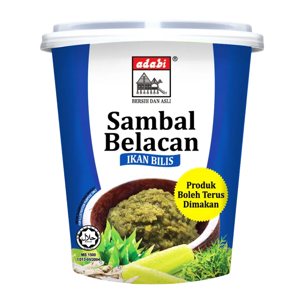 Adabi Sambal Belacan Ikan Bilis 180g