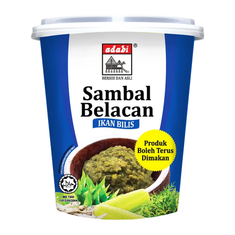 Adabi Sambal Belacan Ikan Bilis 180g