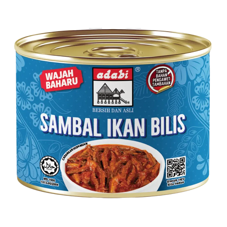 Adabi Sambal Ikan Bilis Spicy Anchovies 160g