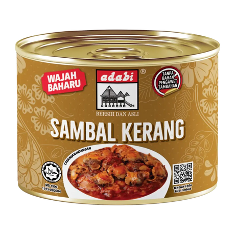 Adabi Sambal Kerang Spicy Cockles 160g