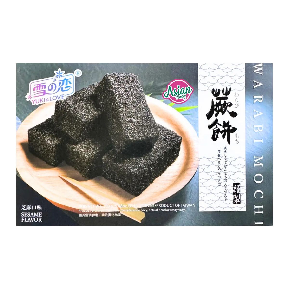 Yuki & Love Warabi Mochi Sesame Flavour 160g