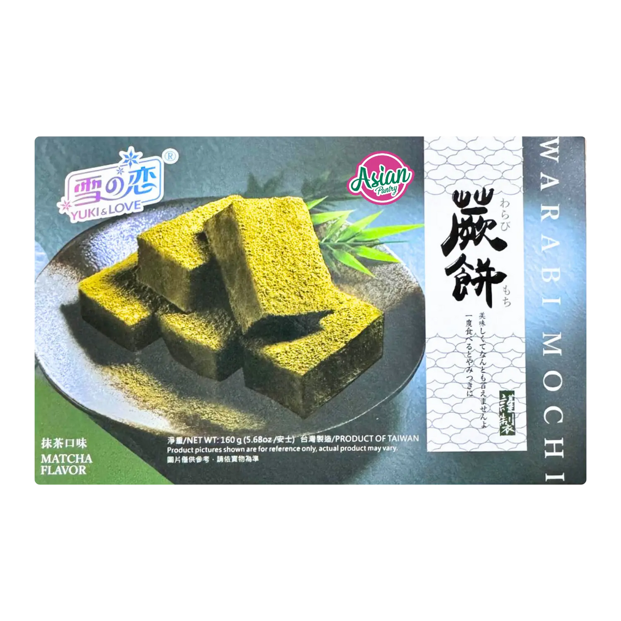 Yuki & Love Warabi Mochi Matcha Flavour 160g