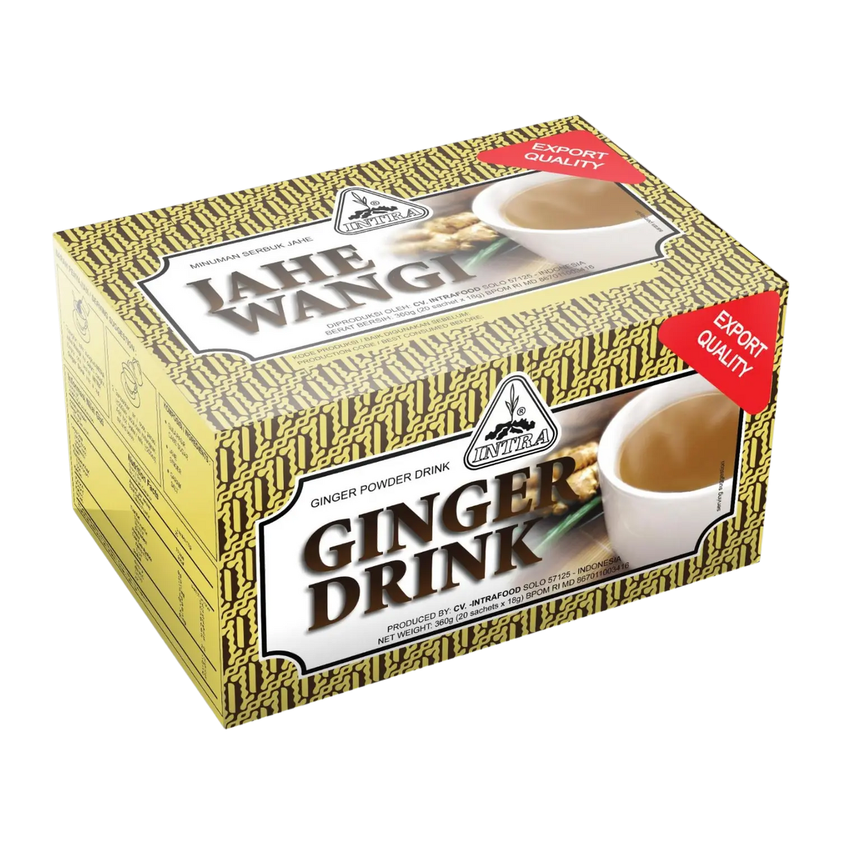 INTRA Jahe Wangi Ginger Drink 5pcs 85g