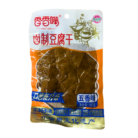 Xiangxiang Zui Braised Dried Tofu (Five-spice Flavour) 100g