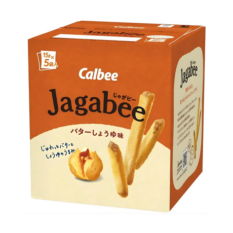 Calbee Jagabee Butter Soy Sauce 75g