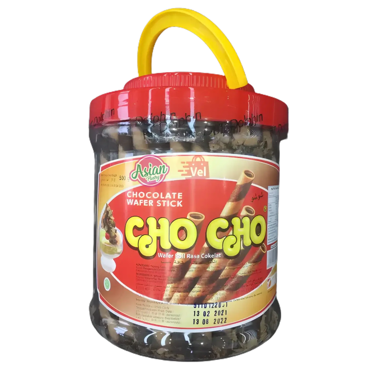 Cho Cho Wafer Stick - Chocolate Jar 500g