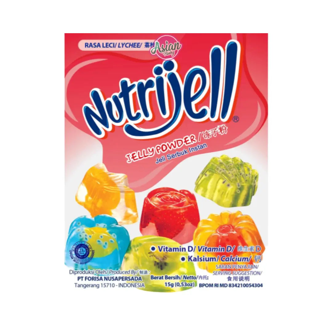 Nutrijell Jelly Powder Lychee Flavour 15g