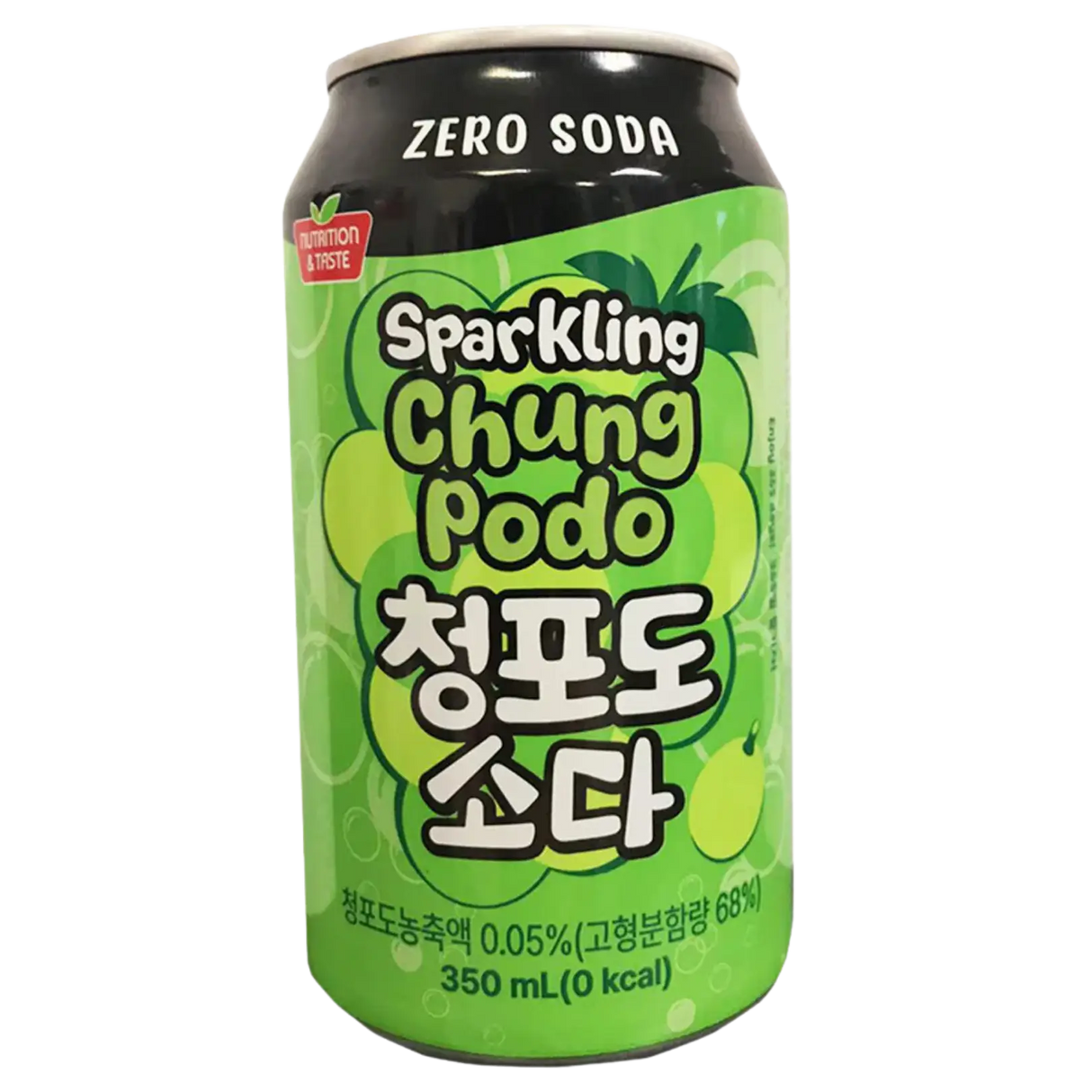 SFC Bio Sparkling White Grape Zero Soda 350ml