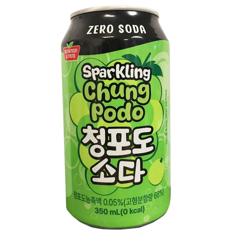 SFC Bio Sparkling White Grape Zero Soda 350ml