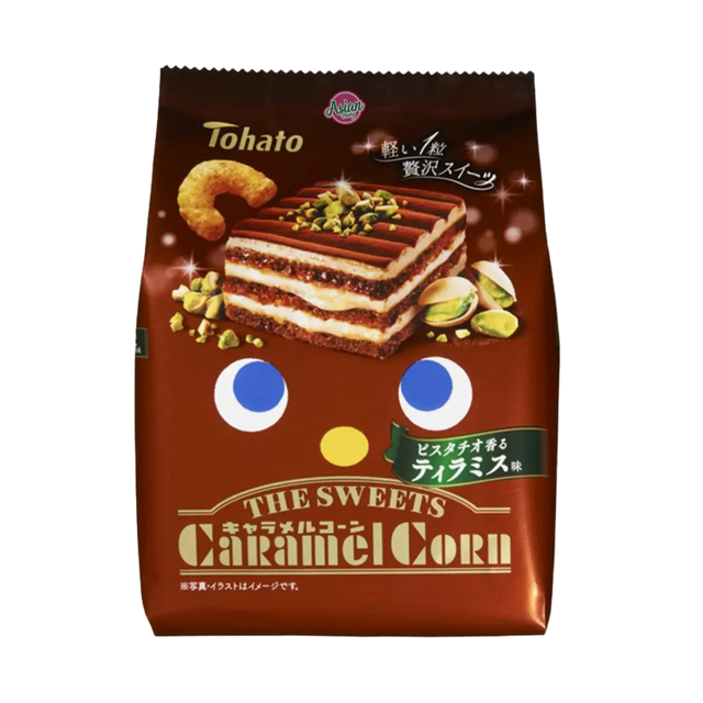 Tohato Caramel Corn Snack Pistachio Tiramisu 52g