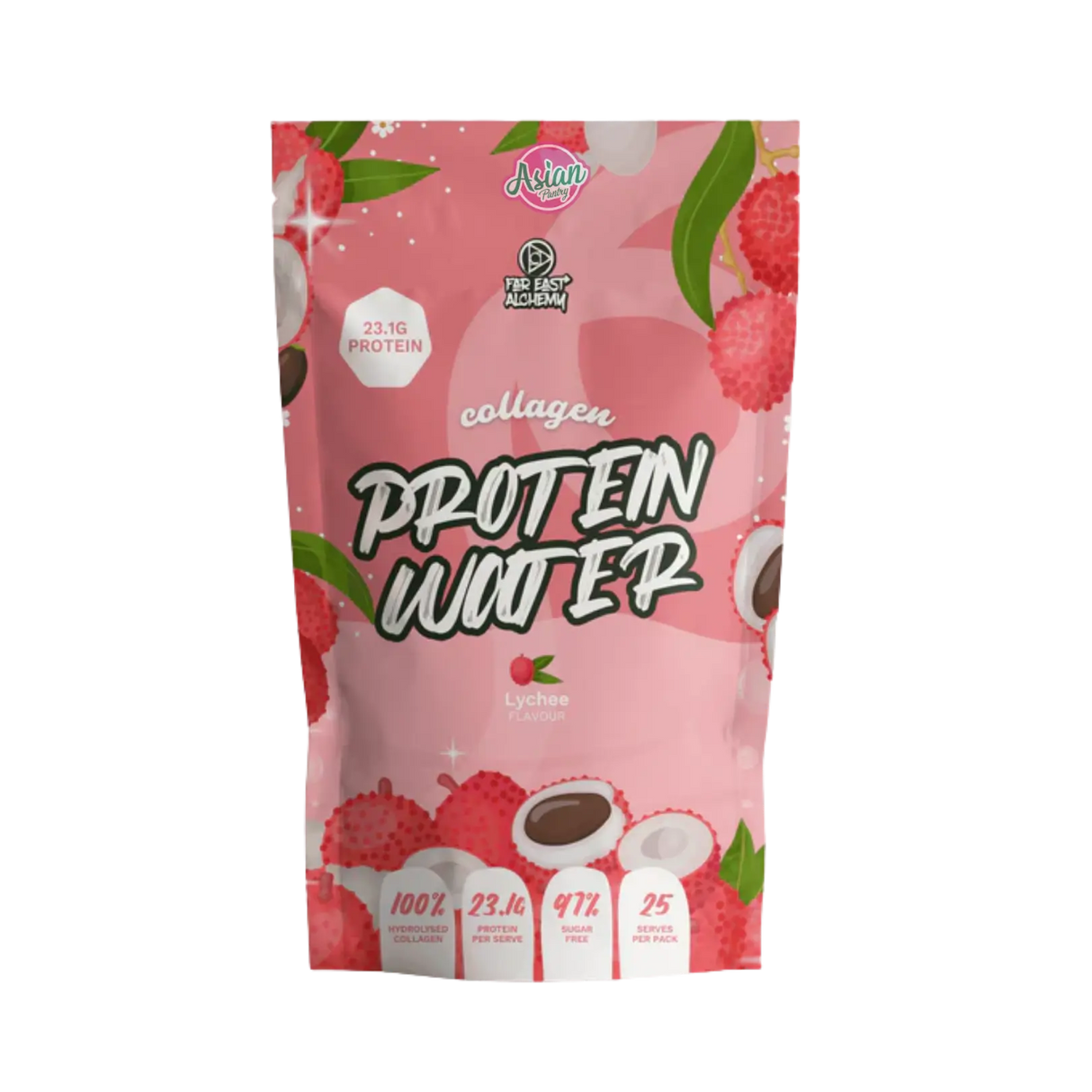 Far East Alchemy Collagen Protein Water - Lychee 750g