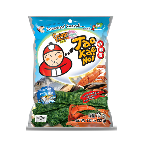 Tao Kae Noi Crispy Seaweed Seafood Flavour 32g