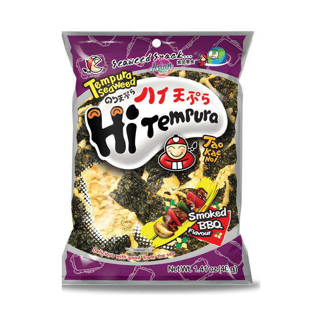 Tao Kae Noi Tempura Seaweed BBQ Flavour 40g
