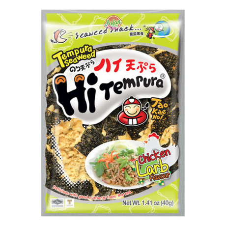 Tao Kae Noi Tempura Seaweed Chicken Larb Flavour 40g