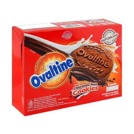 Ovaltine Chocolate Malt Cookies Biscuit 120g
