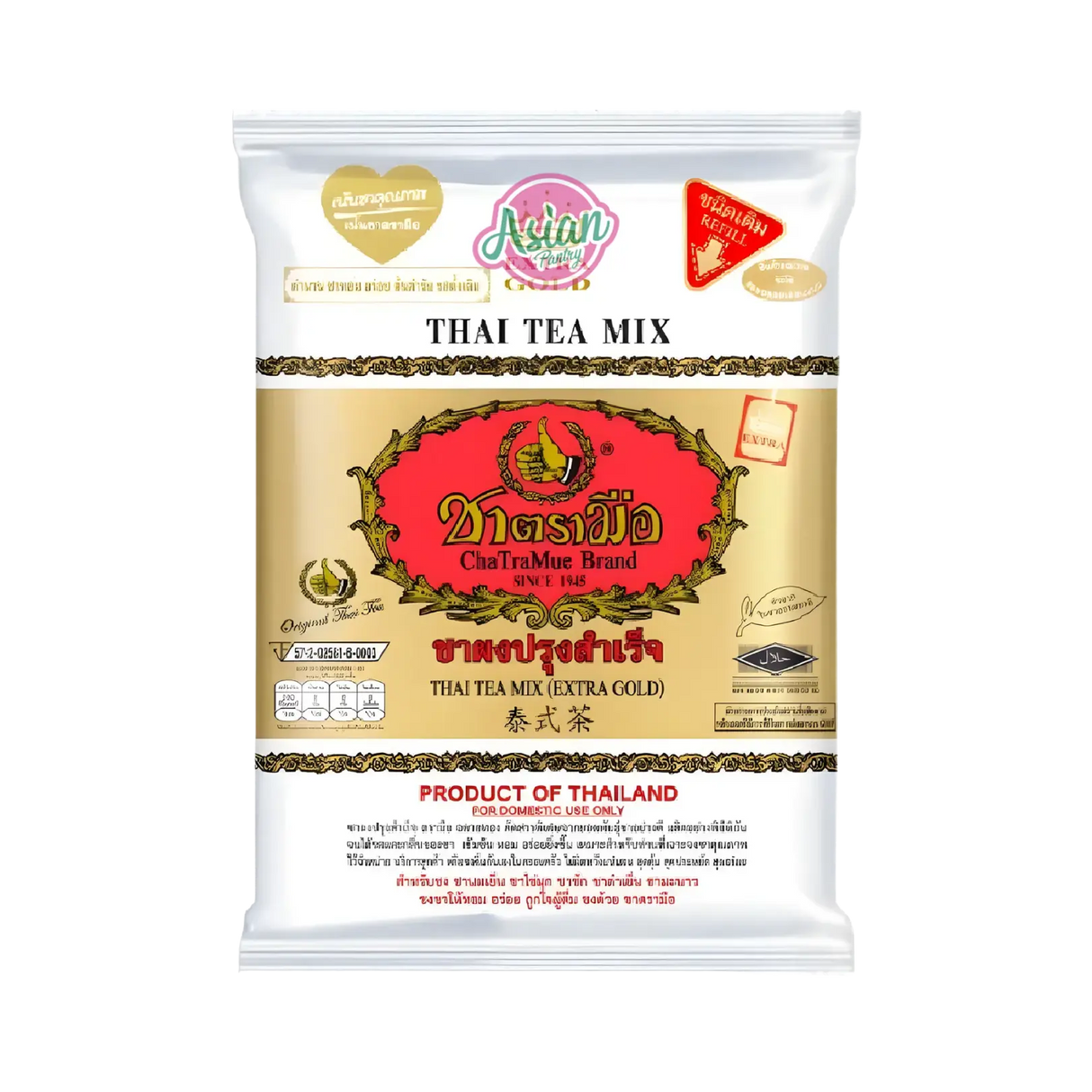 ChaTraMue No. 1 Thai Tea Mix Gold (Bag) 400g