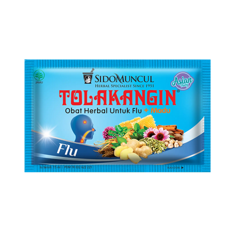 Sido Muncul Tolak Angin Herbal Drink Flu/Blue 180ml